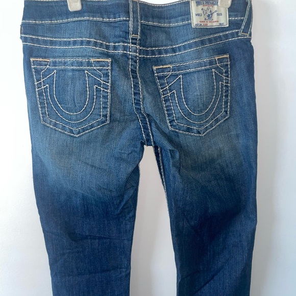 True Religion mild Acid Wash Jeans - Picture 2 of 4
